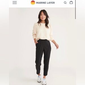 Marine Layer “Allison” black pants